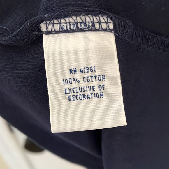 Polo Ralph Lauren Pima Soft Touch, Collared, Navy Long Sleeve - Picture 10 of 11